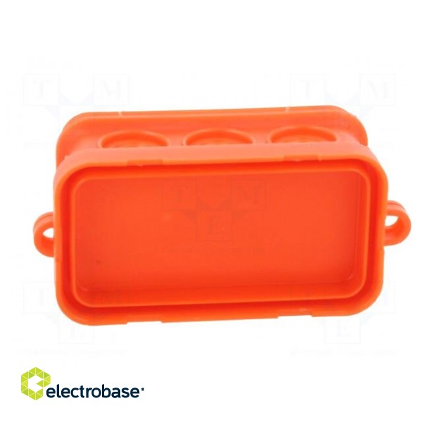 Enclosure: junction box | X: 43mm | Y: 80mm | Z: 36mm | polyetylene | IP55 image 8