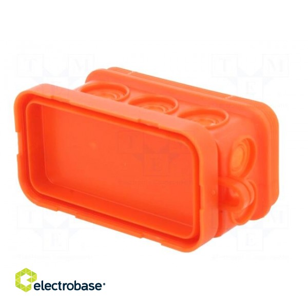 Enclosure: junction box | X: 43mm | Y: 80mm | Z: 36mm | polyetylene | IP55 image 9