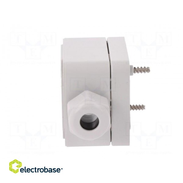 Enclosure: junction box | X: 50mm | Y: 52mm | Z: 35mm | polycarbonate image 5