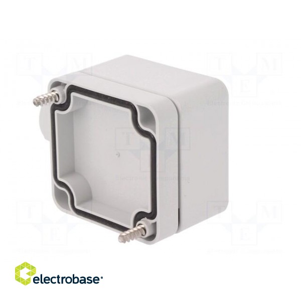 Enclosure: junction box | X: 50mm | Y: 52mm | Z: 35mm | polycarbonate image 8