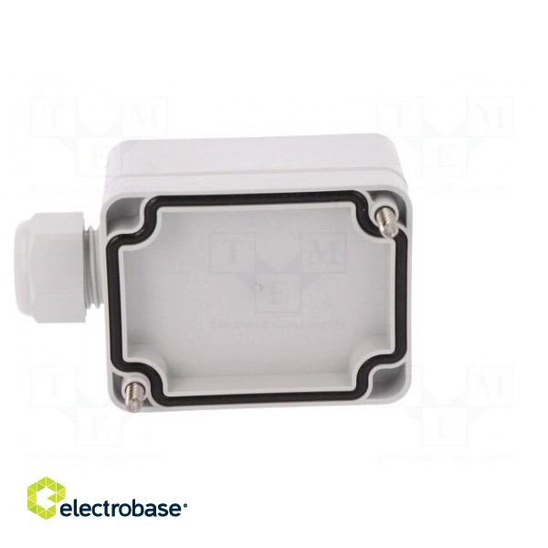 Enclosure: junction box | X: 50mm | Y: 65mm | Z: 35mm | polycarbonate image 7