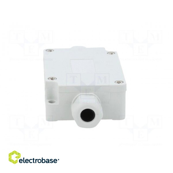 Enclosure: junction box | X: 50mm | Y: 70mm | Z: 24mm | IP65 | light grey фото 5