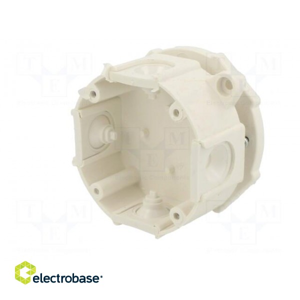 Enclosure: junction box | X: 60mm | Y: 60mm | Z: 30mm | wall mount | white фото 5
