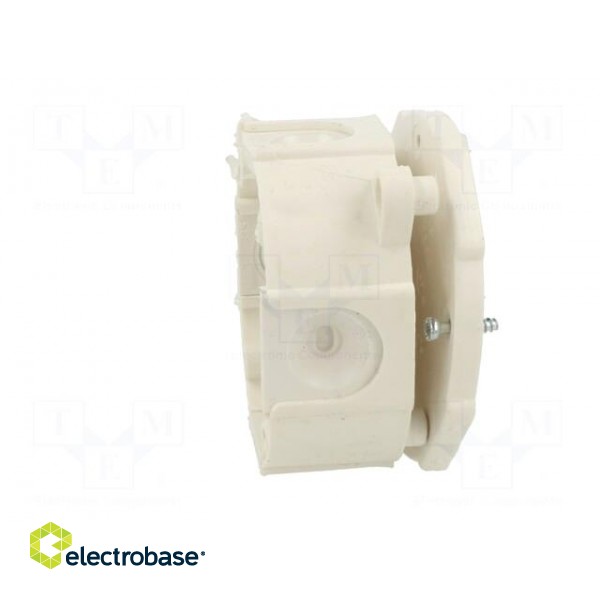 Enclosure: junction box | X: 60mm | Y: 60mm | Z: 30mm | wall mount | white фото 6