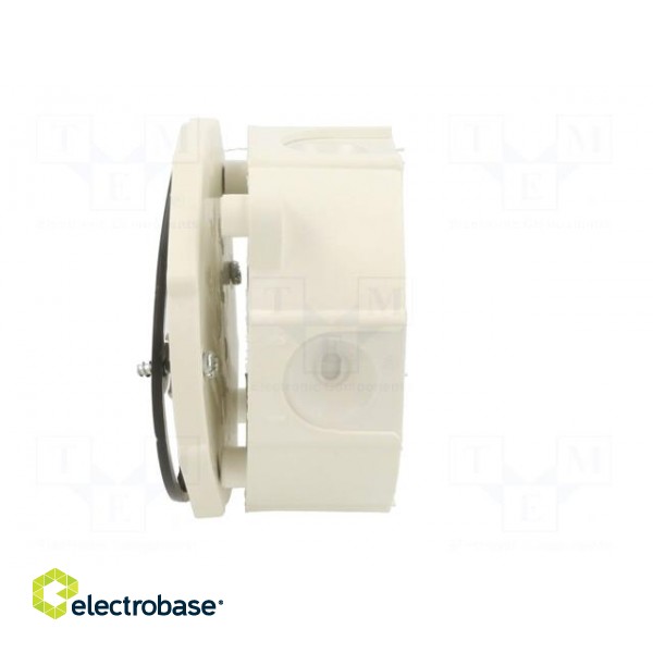 Enclosure: junction box | X: 60mm | Y: 60mm | Z: 30mm | wall mount | white image 10