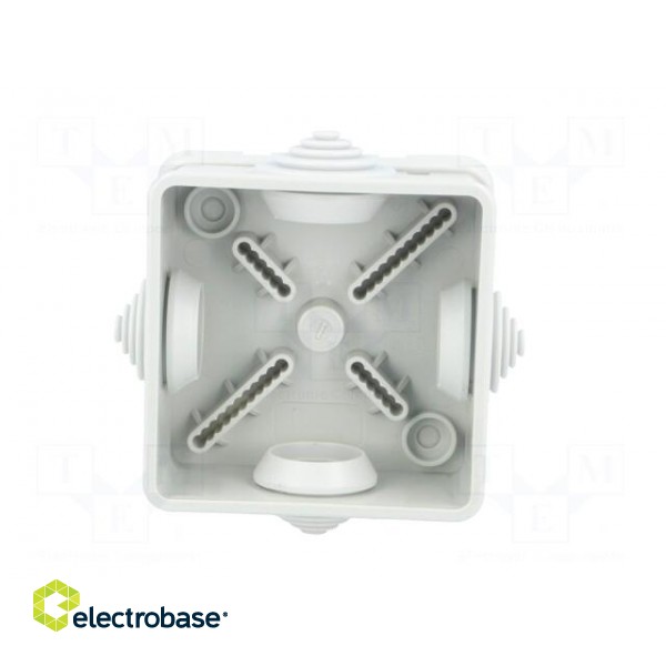 Enclosure: junction box | X: 65mm | Y: 65mm | Z: 32mm | wall mount | IP44 фото 3