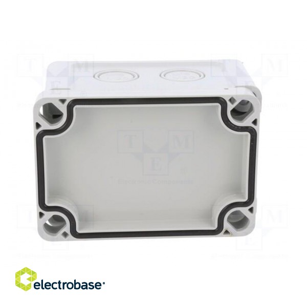 Enclosure: junction box | X: 65mm | Y: 95mm | Z: 60mm | wall mount | ABS image 8