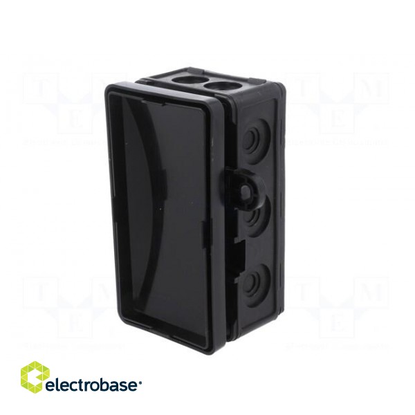 Enclosure: junction box | X: 72mm | Y: 95mm | Z: 40mm | wall mount | IP54 image 9