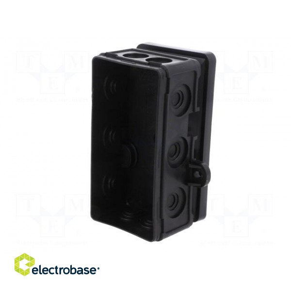 Enclosure: junction box | X: 72mm | Y: 95mm | Z: 40mm | wall mount | IP54 image 5