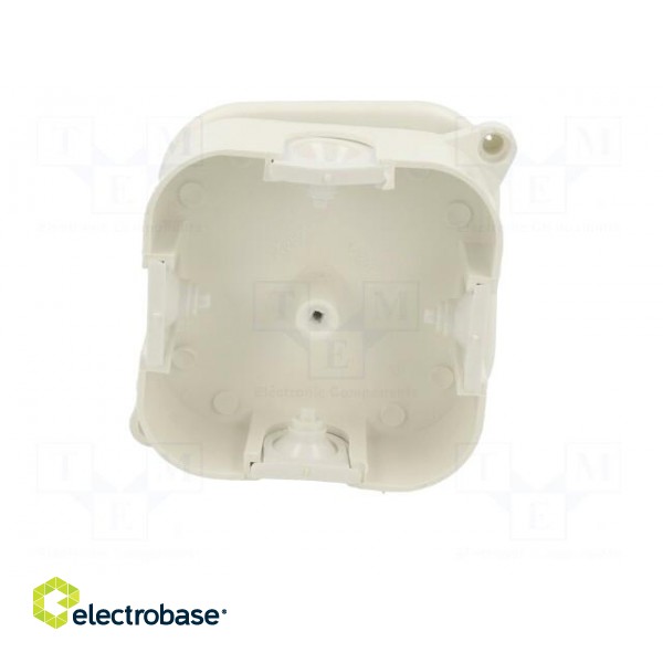 Enclosure: junction box | X: 75mm | Y: 75mm | Z: 30mm | wall mount | IP44 image 4