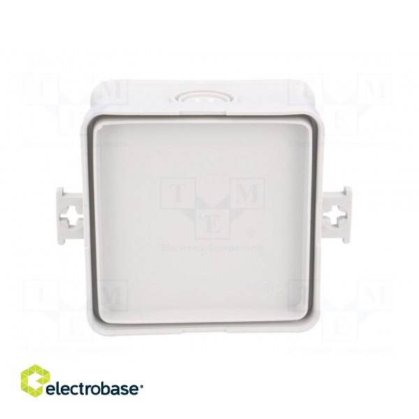 Enclosure: junction box | X: 75mm | Y: 75mm | Z: 39mm | wall mount | IP55 image 7