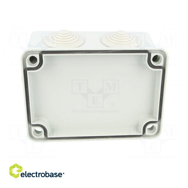 Enclosure: junction box | X: 80mm | Y: 120mm | Z: 50mm | ABS,polystyrene image 7