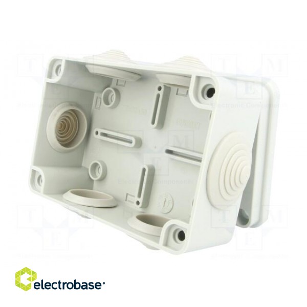 Enclosure: junction box | X: 80mm | Y: 120mm | Z: 50mm | ABS,polystyrene фото 4