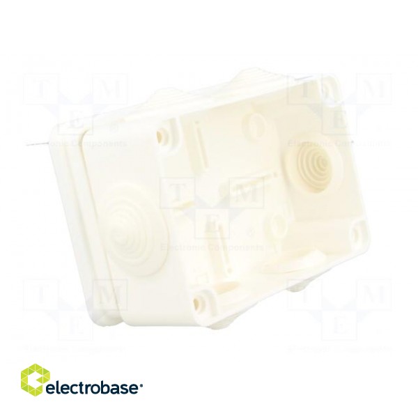 Enclosure: junction box | X: 80mm | Y: 120mm | Z: 50mm | ABS,polystyrene фото 3