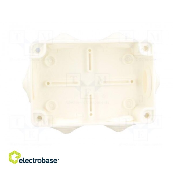 Enclosure: junction box | X: 80mm | Y: 120mm | Z: 50mm | ABS,polystyrene image 4