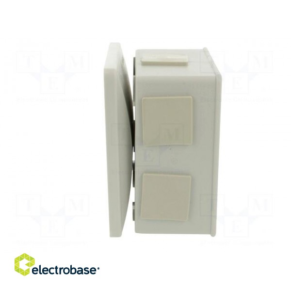 Enclosure: junction box | X: 80mm | Y: 80mm | Z: 40mm | ABS,polystyrene image 9