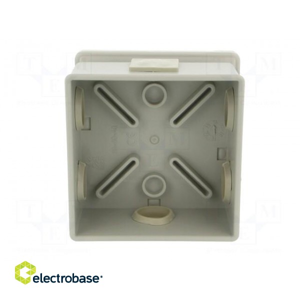 Enclosure: junction box | X: 80mm | Y: 80mm | Z: 40mm | ABS,polystyrene image 3