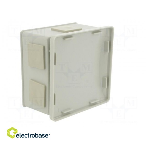 Enclosure: junction box | X: 80mm | Y: 80mm | Z: 40mm | ABS,polystyrene image 6