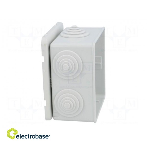 Enclosure: junction box | X: 80mm | Y: 80mm | Z: 40mm | wall mount | IP44 фото 9