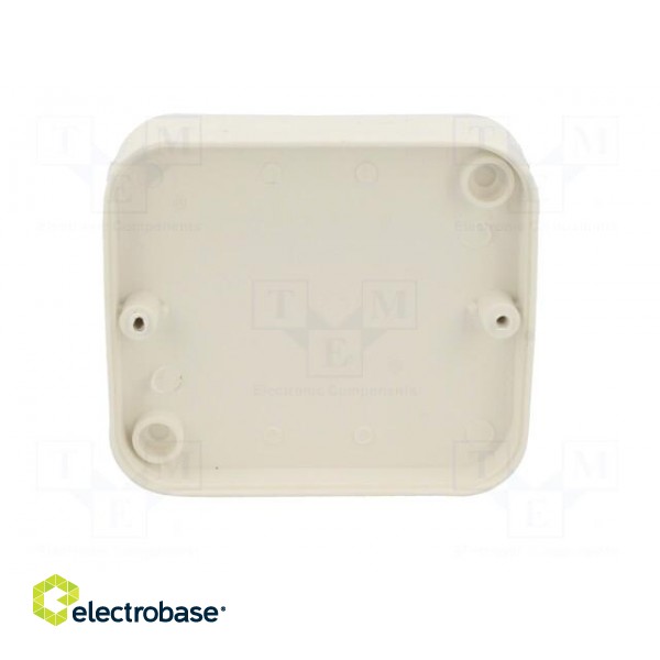 Enclosure: junction box | X: 80mm | Y: 90mm | Z: 24mm | wall mount | IP20 image 4