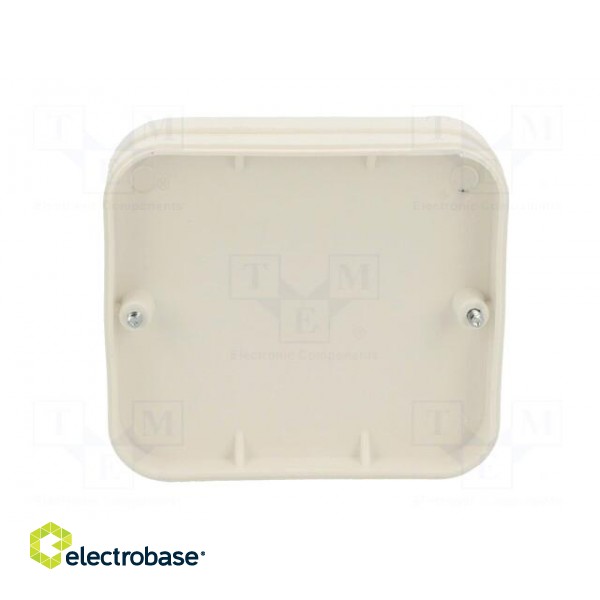Enclosure: junction box | X: 80mm | Y: 90mm | Z: 24mm | wall mount | IP20 image 8