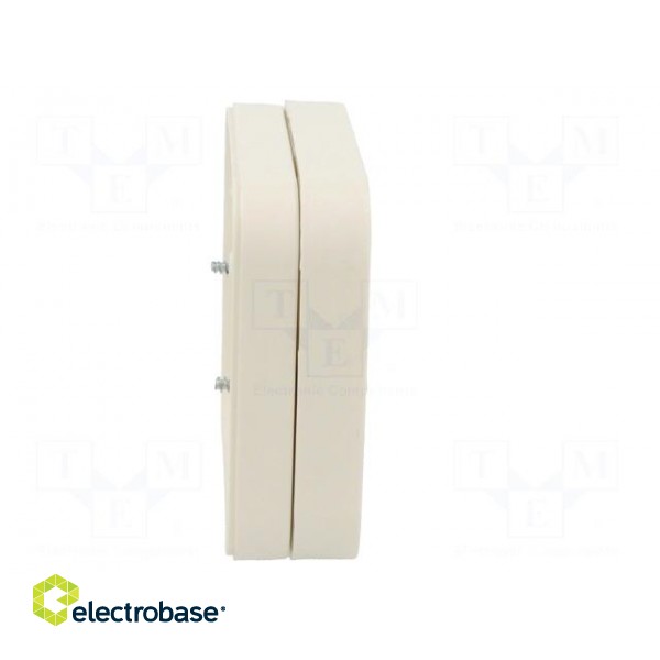 Enclosure: junction box | X: 80mm | Y: 90mm | Z: 24mm | wall mount | IP20 image 10