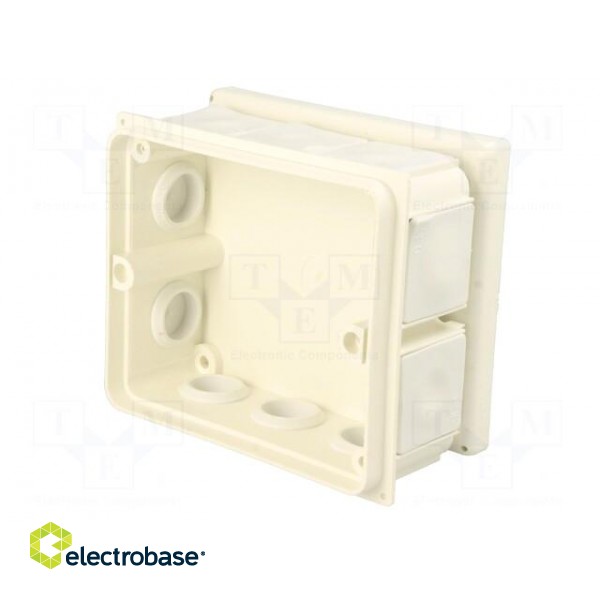 Enclosure: junction box | X: 80mm | Y: 95mm | Z: 40mm | wall mount | IP54 фото 5