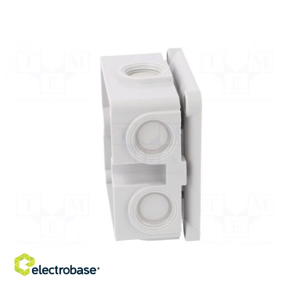 Enclosure: junction box | X: 81.9mm | Y: 81.9mm | Z: 46mm | IP54 image 6