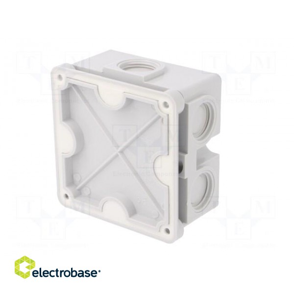 Enclosure: junction box | X: 81.9mm | Y: 81.9mm | Z: 46mm | IP54 фото 9