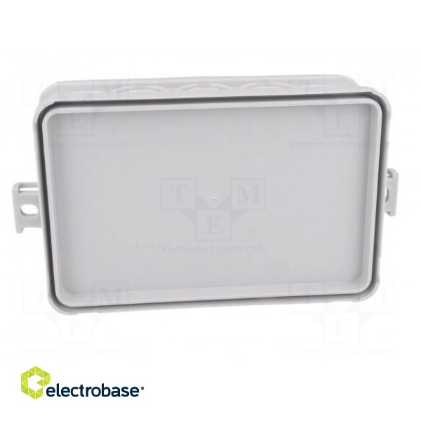 Enclosure: junction box | X: 85mm | Y: 130mm | Z: 37mm | polypropylene фото 7