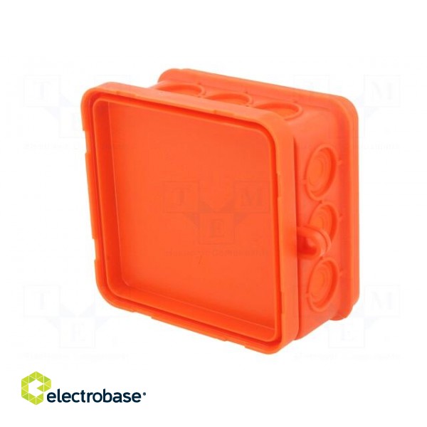 Enclosure: junction box | X: 85mm | Y: 85mm | Z: 40mm | polyetylene | IP55 фото 9