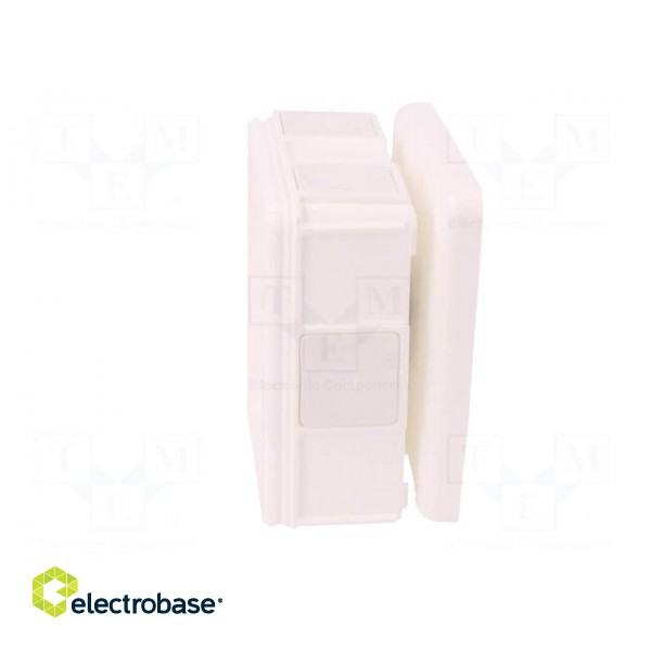 Enclosure: junction box | X: 86mm | Y: 86mm | Z: 39mm | wall mount | IP55 image 5