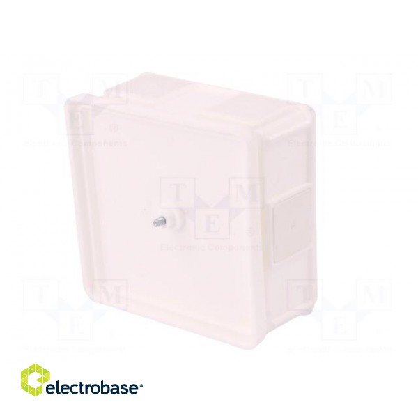 Enclosure: junction box | X: 86mm | Y: 86mm | Z: 39mm | wall mount | IP55 image 8
