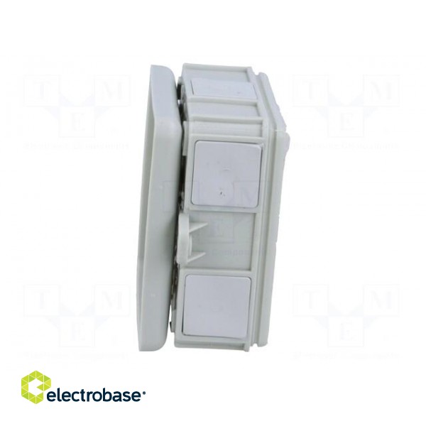 Enclosure: junction box | X: 86mm | Y: 86mm | Z: 39mm | wall mount | IP55 image 9