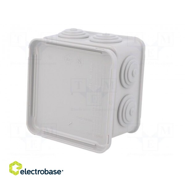 Enclosure: junction box | X: 88mm | Y: 88mm | Z: 52mm image 8