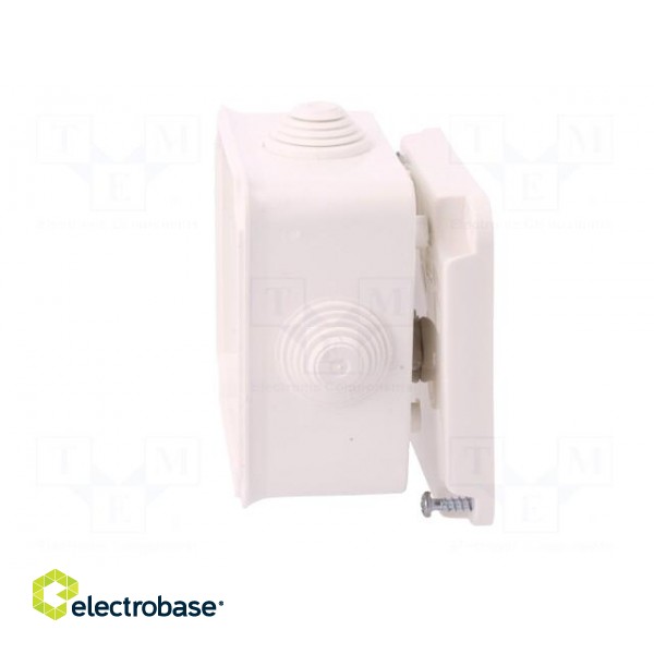 Enclosure: junction box | X: 88mm | Y: 88mm | Z: 60mm | wall mount | IP55 image 5
