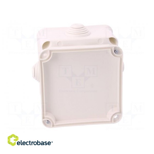 Enclosure: junction box | X: 88mm | Y: 88mm | Z: 60mm | wall mount | IP55 image 7