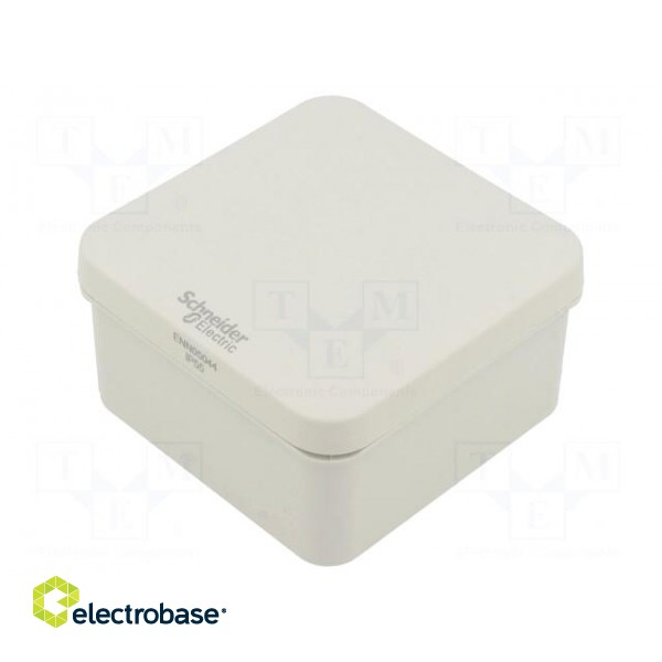 Enclosure: junction box | X: 89mm | Y: 89mm | Z: 51mm | wall mount | IP55 фото 1