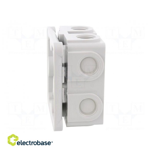 Enclosure: junction box | X: 91mm | Y: 91mm | Z: 51mm | duroplast | IP54 фото 10