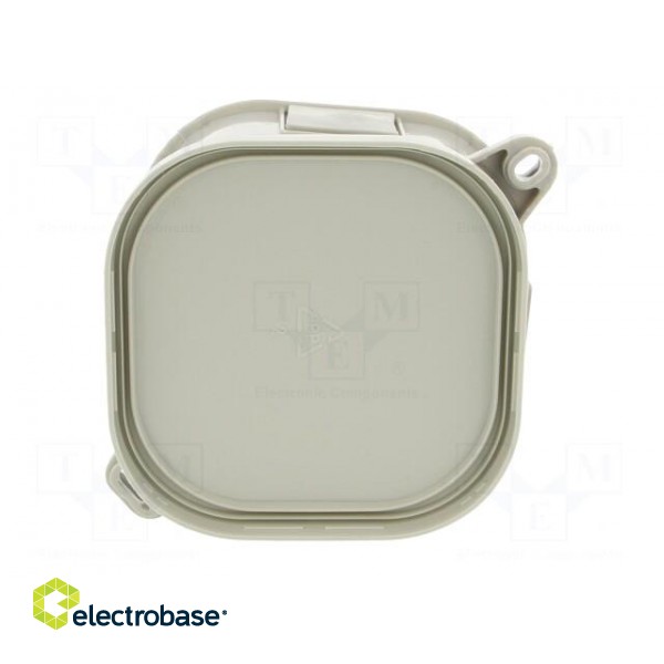 Enclosure: junction box | X: 92mm | Y: 92mm | Z: 44mm | wall mount | ABS image 7