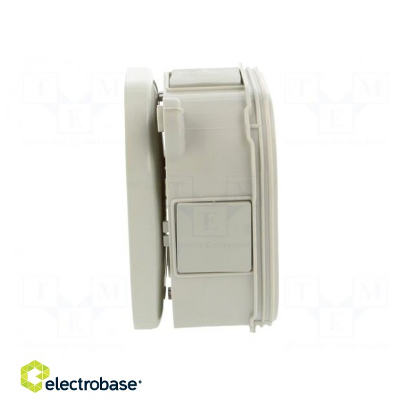 Enclosure: junction box | X: 92mm | Y: 92mm | Z: 44mm | wall mount | ABS image 9
