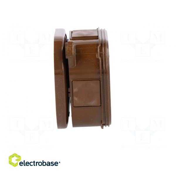 Enclosure: junction box | X: 92mm | Y: 92mm | Z: 44mm | wall mount | ABS фото 9