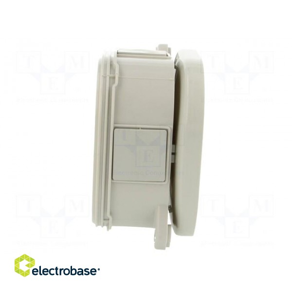 Enclosure: junction box | X: 92mm | Y: 92mm | Z: 44mm | wall mount | ABS image 5