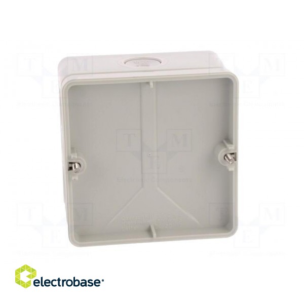 Enclosure: junction box | X: 93mm | Y: 93mm | Z: 55mm | polystyrene | IP65 фото 7