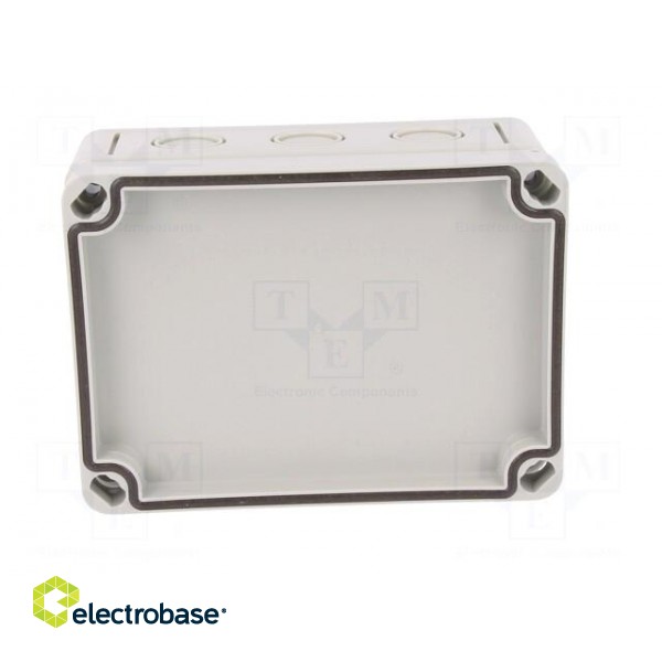 Enclosure: junction box | X: 94mm | Y: 130mm | Z: 57mm | polystyrene image 7