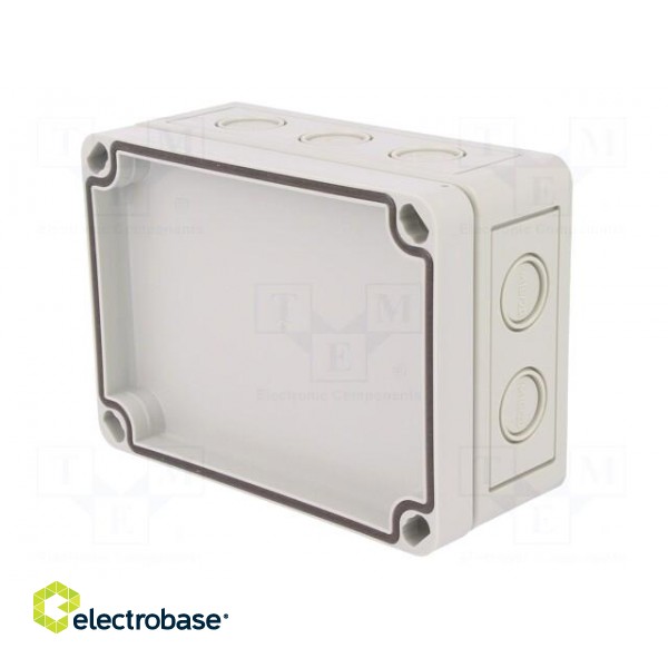 Enclosure: junction box | X: 94mm | Y: 130mm | Z: 57mm | polystyrene image 8