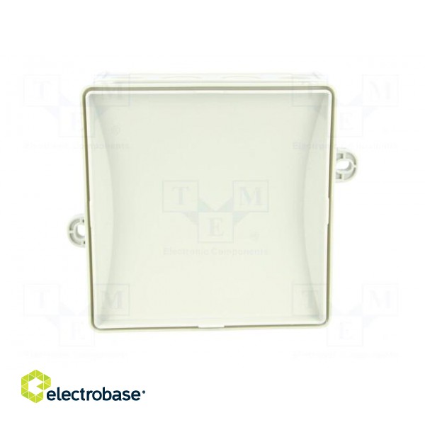 Enclosure: junction box | X: 95mm | Y: 95mm | Z: 40mm | wall mount | IP54 image 7