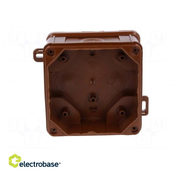 Enclosure: junction box | X: 98mm | Y: 98mm | Z: 46mm | wall mount | IP55 image 3