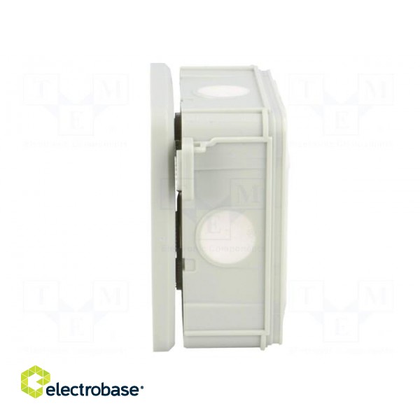 Enclosure: junction box | X: 98mm | Y: 98mm | Z: 46mm | wall mount | IP55 image 10