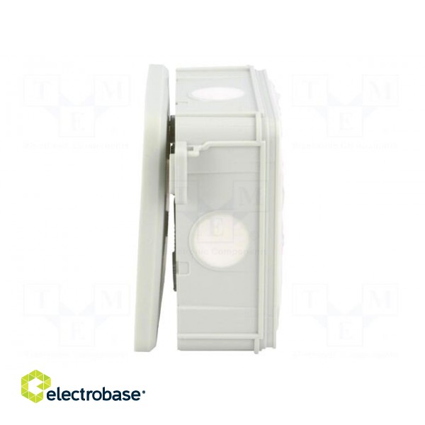 Enclosure: junction box | X: 98mm | Y: 98mm | Z: 46mm | wall mount | IP55 image 10
